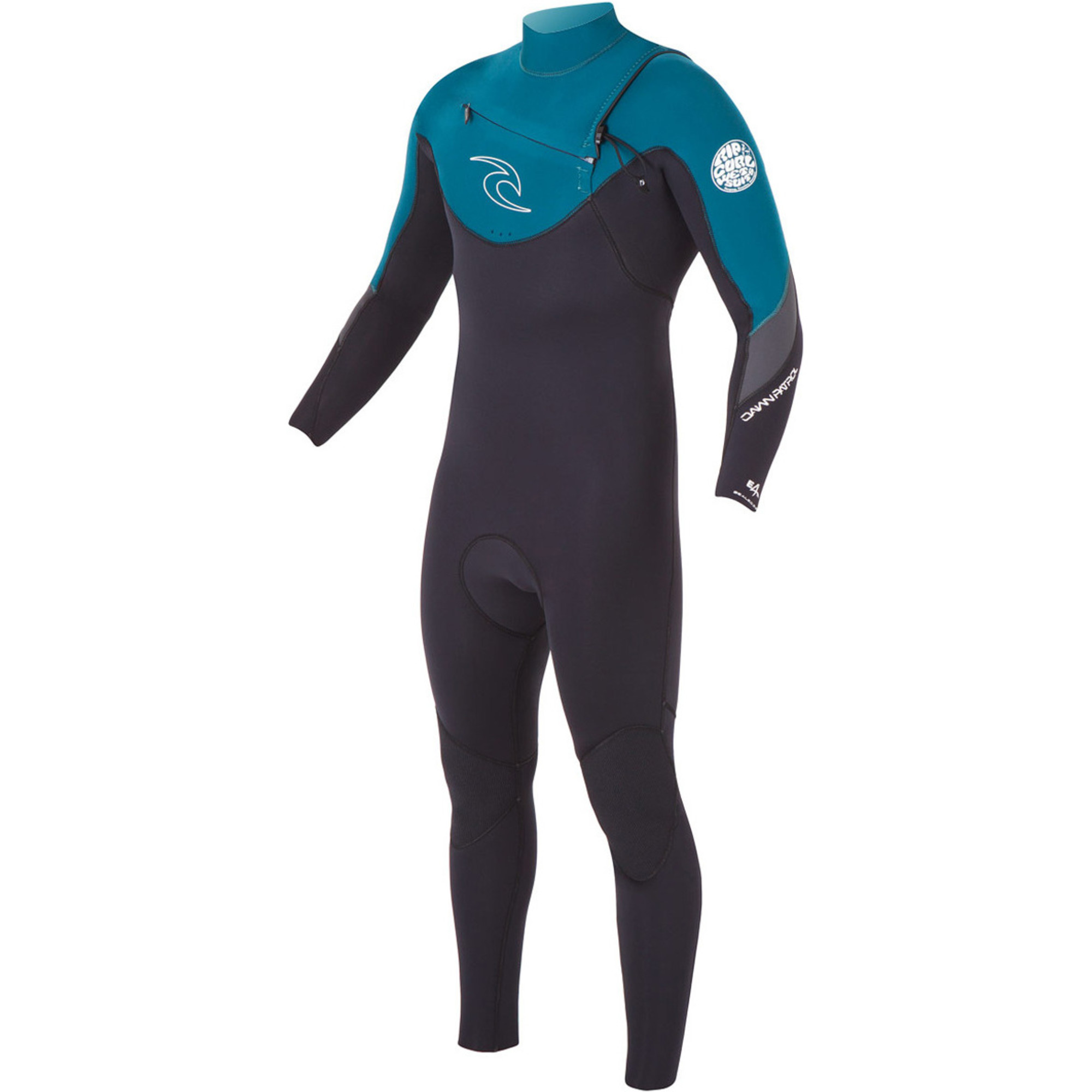 Rip Curl Dawn Patrol 4/3mm GBS Chest Zip Steamer Wetsuit TEAL WSM4CM