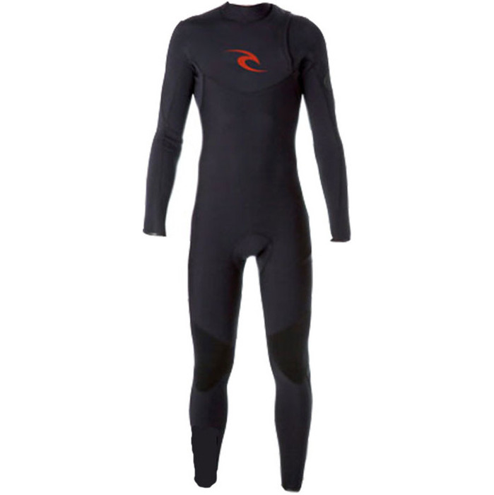 2014 Rip Curl E-Bomb Pro 5/3mm ZIP FREE Wetsuit in BLACK / Red WSM4KE