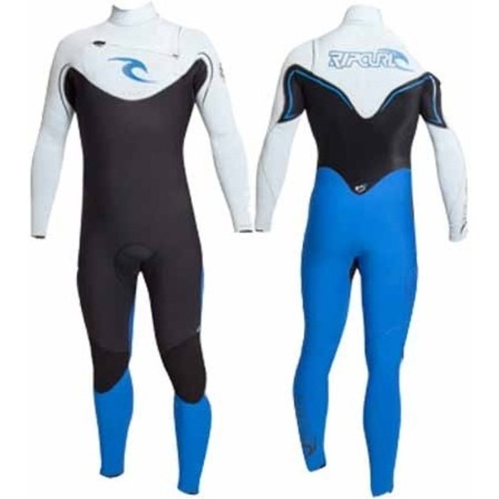 Rip Curl E-Bomb Pro Chest Zip 2mm Wetsuit BLACK/SILVER/BLUE WSMOEE - 2ND