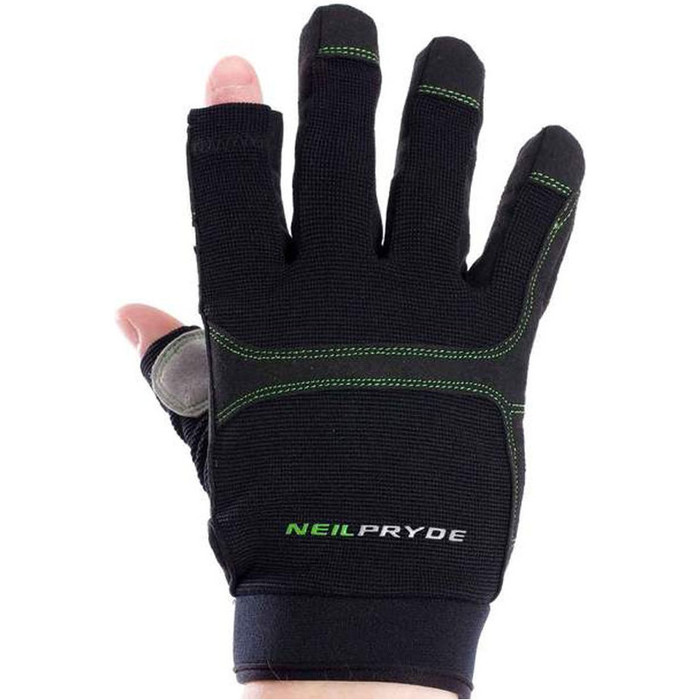 Neil Pryde Junior Regatta Full Finger Sailing Gloves Black 630545