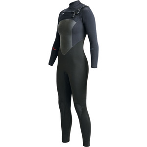 2021 Xcel Womens Infiniti 4/3mm Chest Zip Wetsuit WR433Z19 - Black