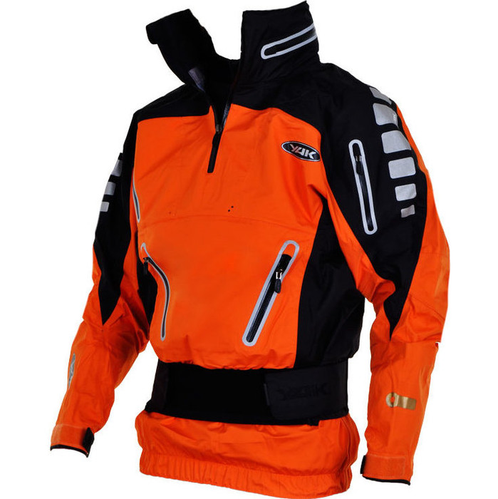 YAK CONQUEST Hooded Touring Cag in Orange / Black 6734