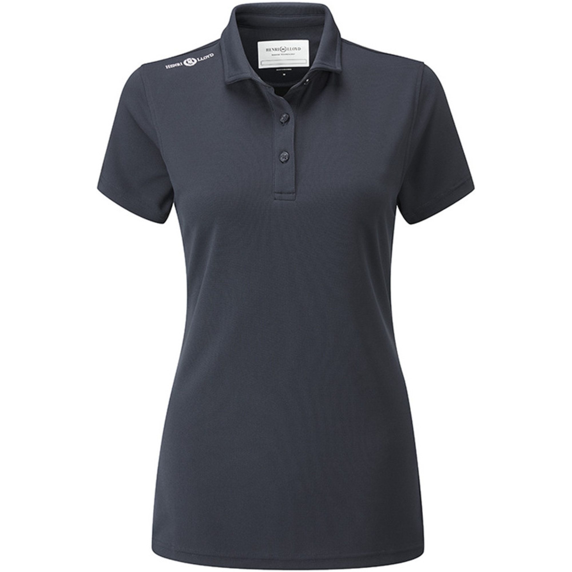 Henri Lloyd Womens Cool Dri Polo Shirt Slate Blue YI000006 - Clothing ...