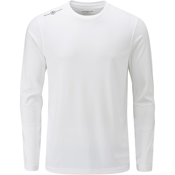 Henri Lloyd Cool Dri Long Sleeve T-Shirt Bright White YI200003