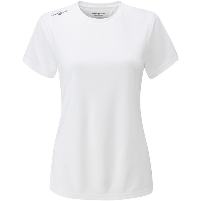 Henri Lloyd Womens Cool Dri T-Shirt Bright White YI200004