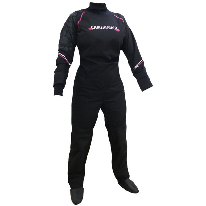 Crewsaver Zephyr Ladies Drysuit Underfleece & Drybag Black / Pink SIZE 16/18 ONLY 6560