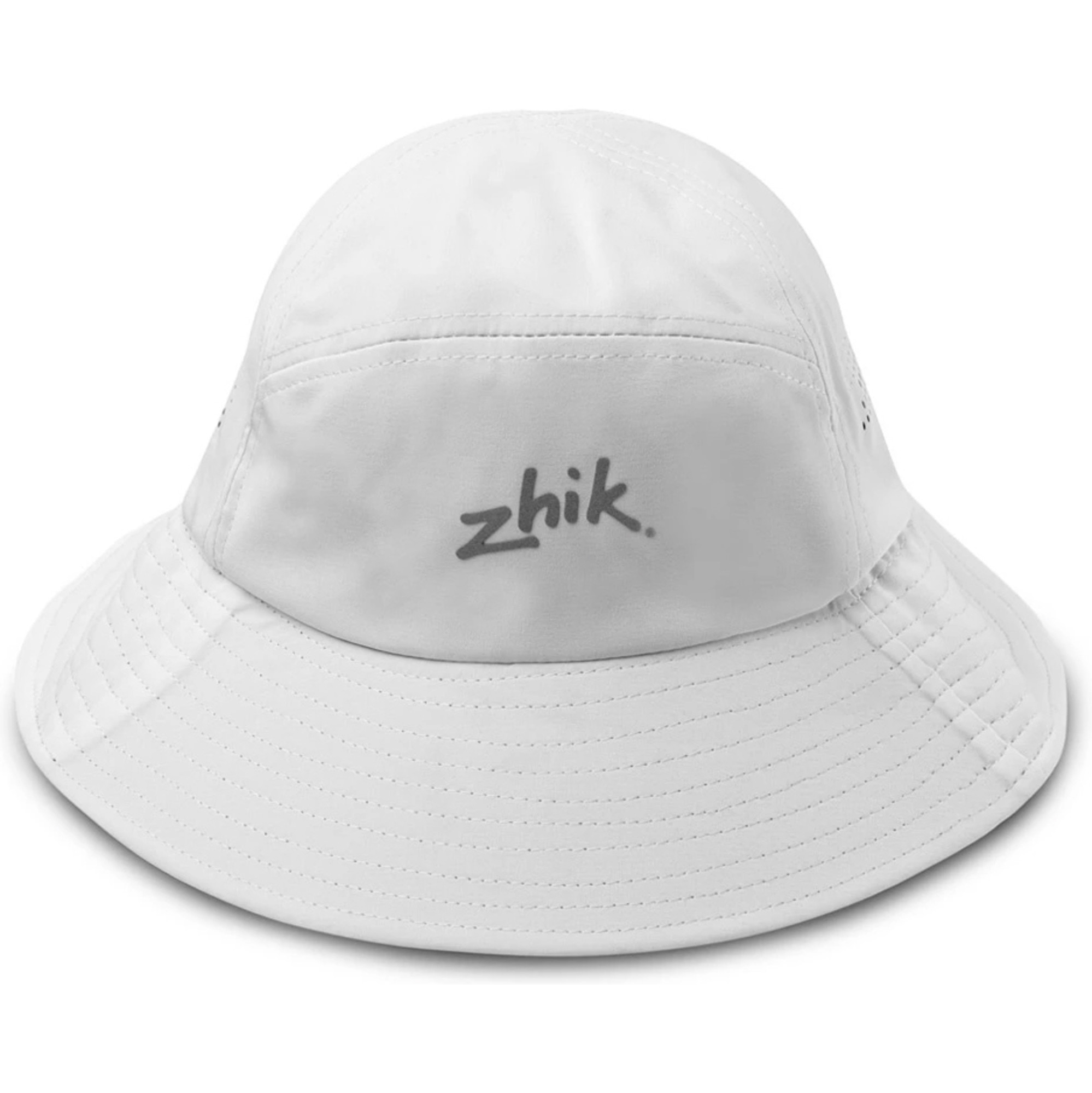 2024 Zhik Broad Brim Hat HAT0140 White Sailing Sailing Dinghy