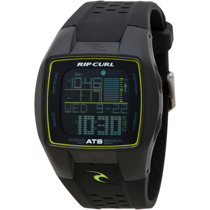2014 Rip Curl Trestles Tide Watch MIDNIGHT/LIME A1015