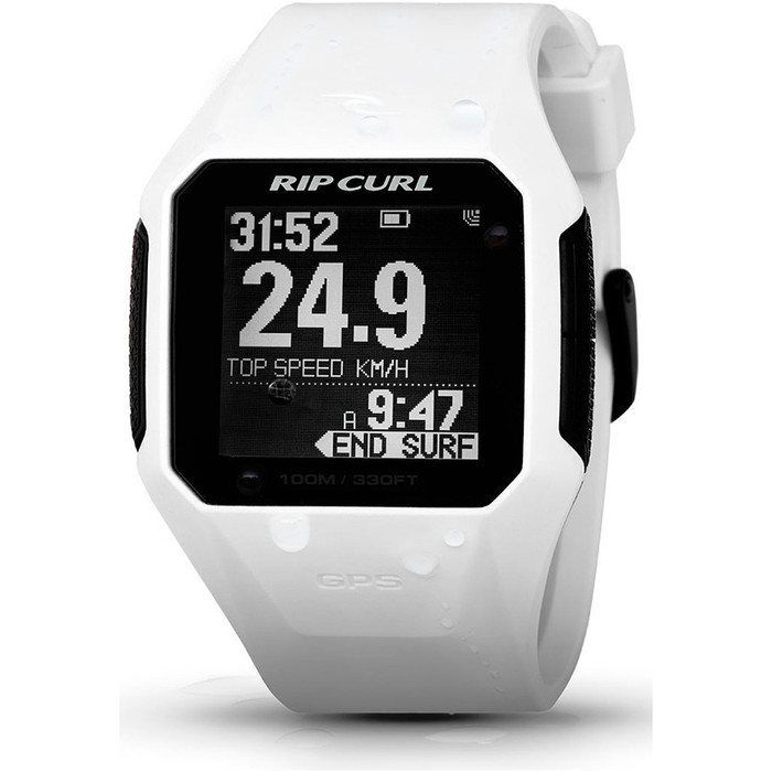 Rip Curl Search GPS Smart Surf Watch in White A1111