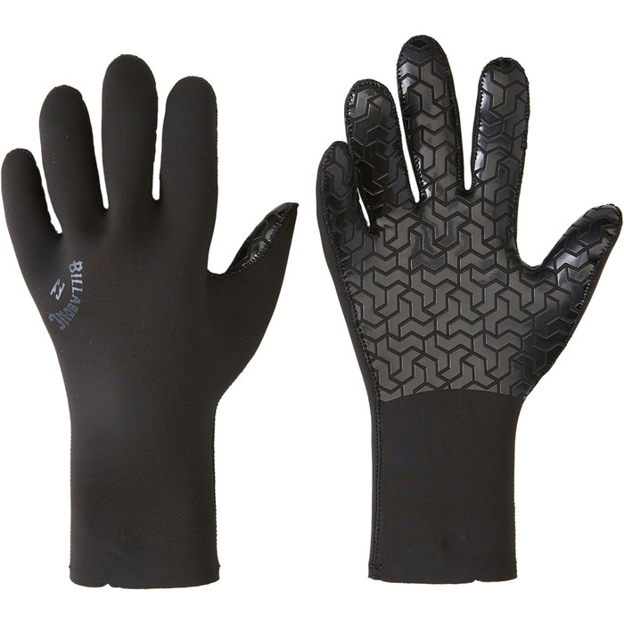2024 Billabong Absolute 2mm Wetsuit Gloves ABYHN00116 - Black