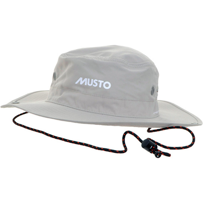 2024 Musto Evolution Fast Dry Brimmed Hat Light Stone AL1410