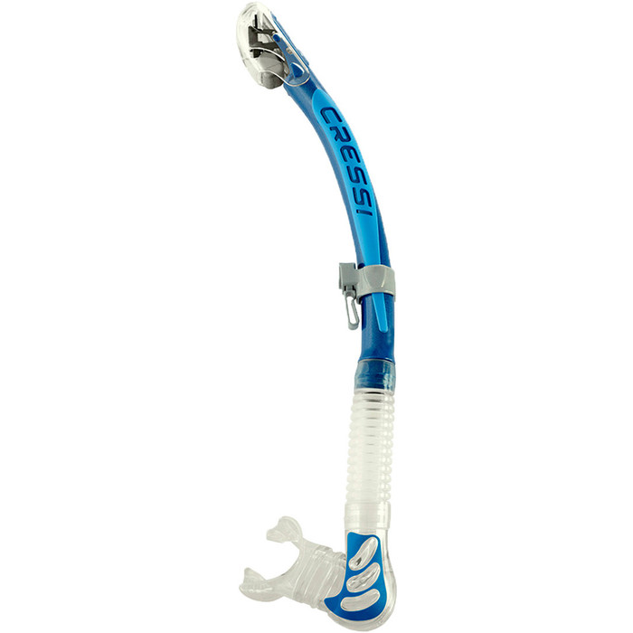 Cressi Alpha Dry Snorkel - Blue ES258020