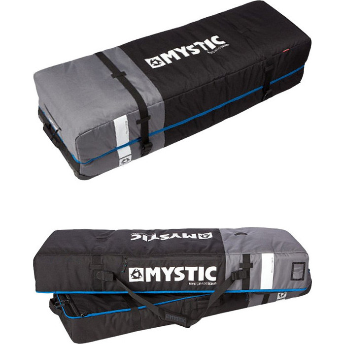 Mystic Ammo TWIN Box With Wheels 1.4m Black / Blue Detail 140530