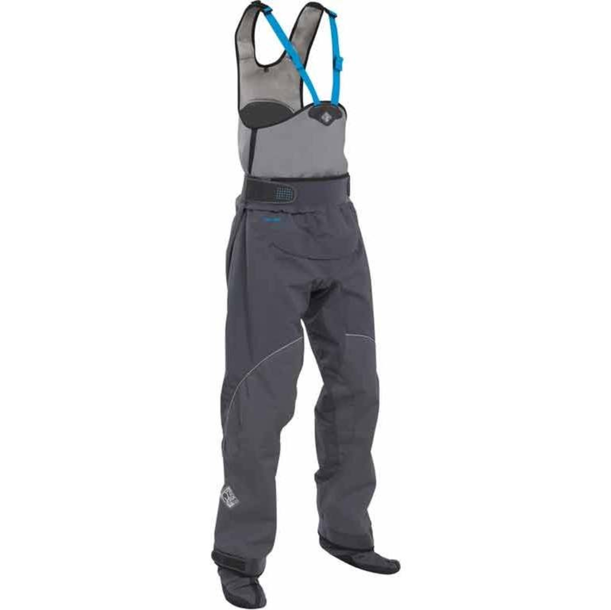 Palm Ion Dry Bib Relief Zip & Dry Socks in Jet Grey AW366 10362 Canoe