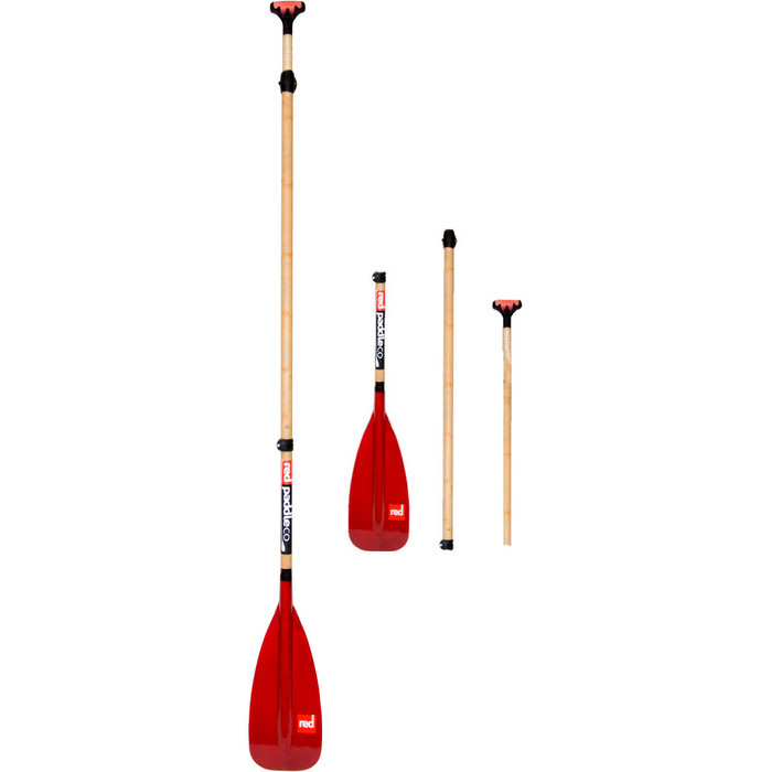 Red Paddle Co Bamboo-Glass Vario Adjustable Travel 3-Piece Paddle