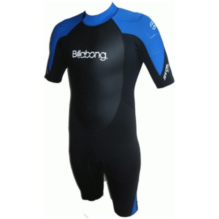 Billabong Foil Kids Junior Shorty Wetsuit BLUE R42B17