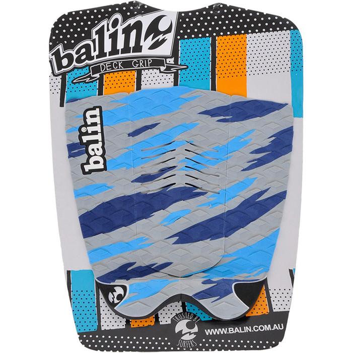 Balin Blizzard 3 Piece Tail Pad Grey / Blue