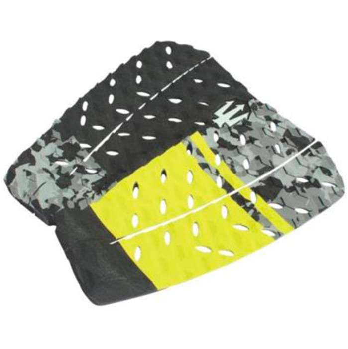 Far King Blocks 3 Piece Deck Grip Tail Pad Black/Camo/Yellow