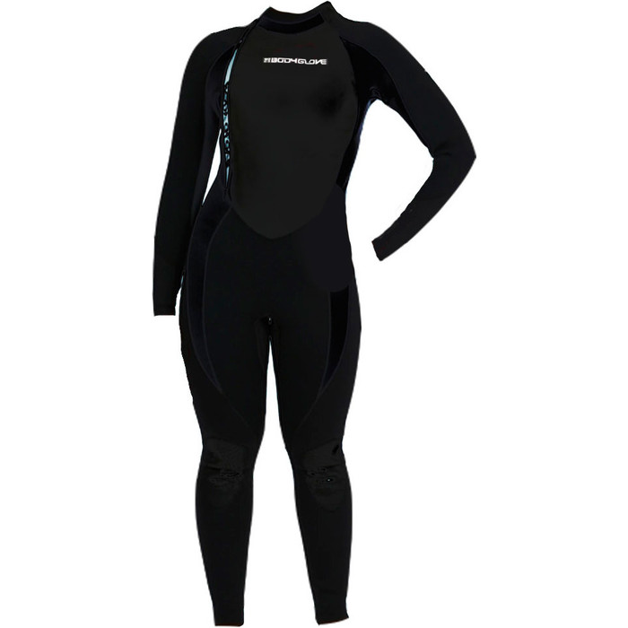 BODYGLOVE Vibe 3/2mm Ladies Steamer Wetsuit in Black BG627 - 2ND