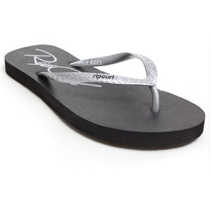 Rip Curl Bondi NBU Ladies Sandals / Flip Flops Silver / Black TGTBT1