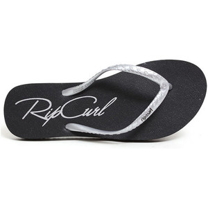 Rip Curl Bondi NBU Ladies Sandals / Flip Flops Silver / Black TGTBT1