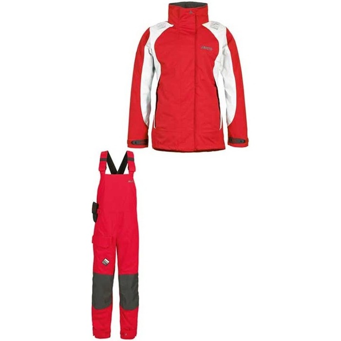 Musto BR1 LADIES Inshore Jacket SB122W6 & Trouser SB123W4 Combi Set RED - NEW STYLE