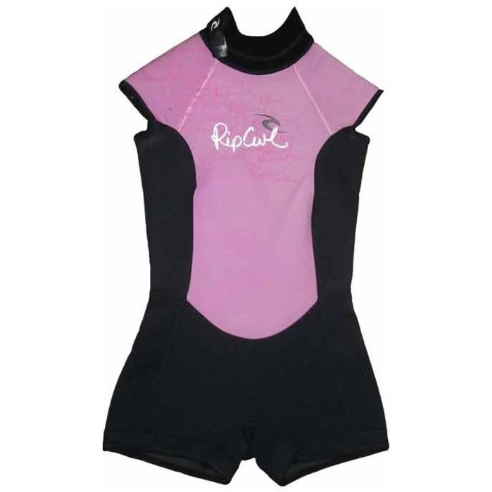 Rip Curl Core Cap Sleeve Shorty Ladies Wetsuit W8370W PINK - 2ND