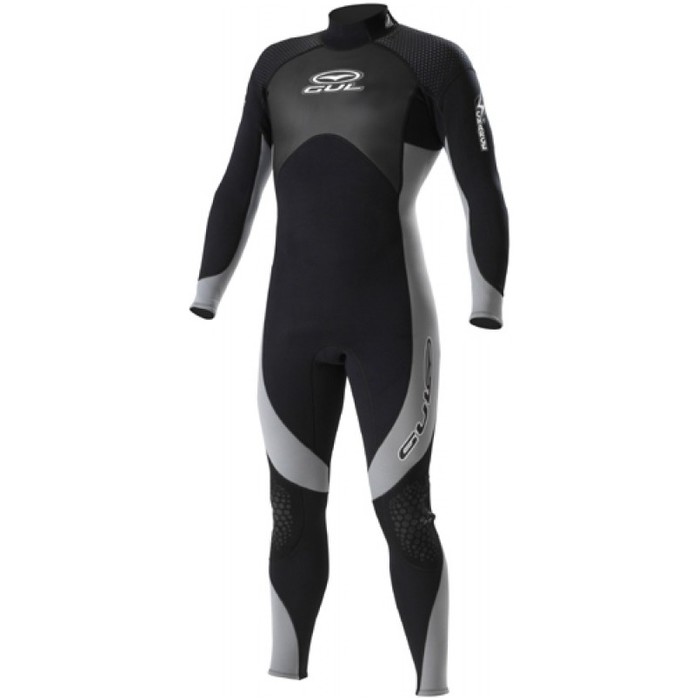 Gul Charge Steamer Wetsuit 5/4/3mm Black / Grey CH1210