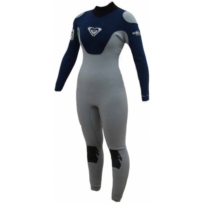 ROXY Cell Ladies 3/2mm GBS Wetsuit Blue/Grey CL20W - 2nd