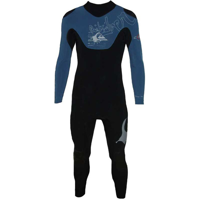 Quiksilver Cell 2mm GBS SEALED SEAM Wetsuit Black/Blue CL50A