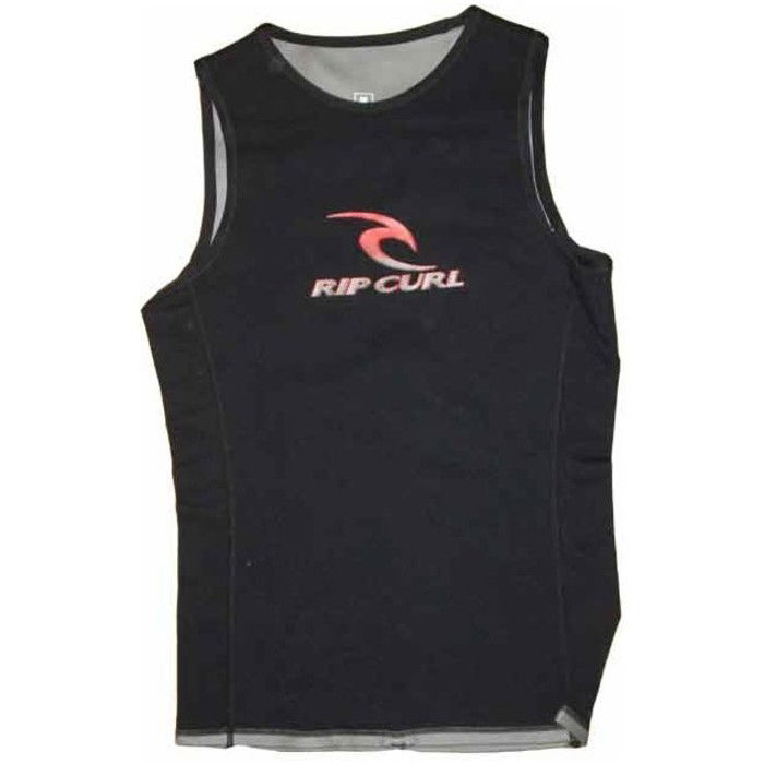 Rip Curl Classic 1mm Sleeveless Neoprene Vest Black/RED Logo W9398M