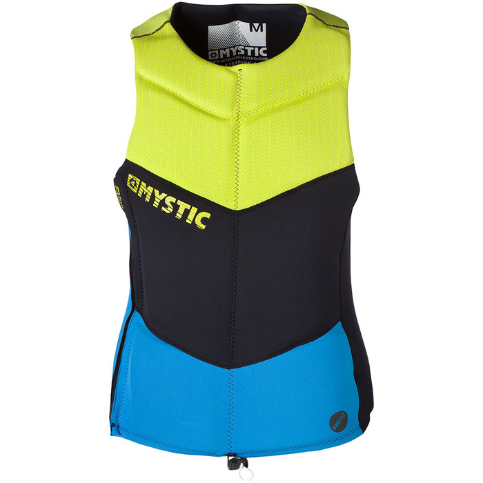 2014 Mystic Drip Side Zip Wakeboard Vest Blue 140335