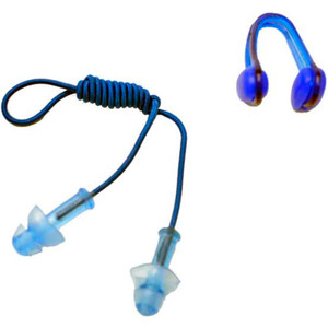 Cressi Silicone Ear Plugs + Nose Clip Set DF200190