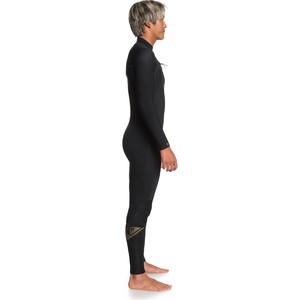 2020 Quiksilver Mens Highline Lite 4/3mm Chest Zip Wetsuit EQYW103098 - Black / Gold