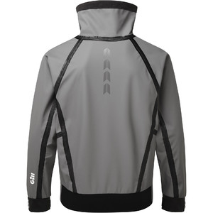 2022 Gill Mens ThermoShield Dinghy Top 4367 - Steel Grey