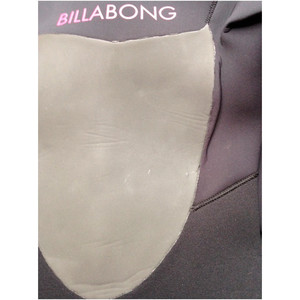 Billabong Synergy LADIES 5/4/3mm Back Zip Wetsuit in Black/Fuschia L45G02 - 2ND