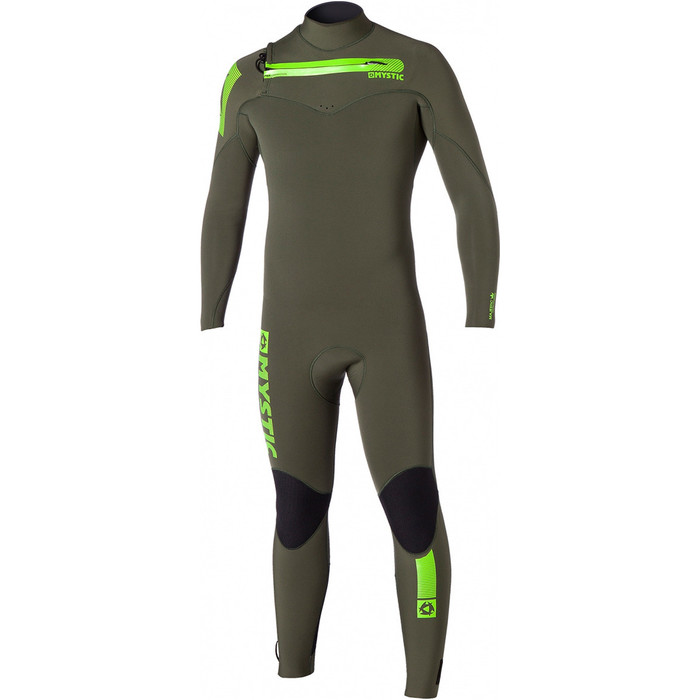 Mystic Majestic 5/3mm Chest Zip Wetsuit - Army 150005