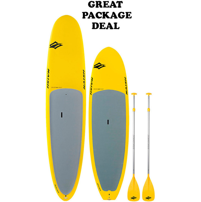 Double SUP Package - 2014 Naish Nalu Sport 11'6 + 2014 Naish Mana Sport 10'0 + 2 Paddles