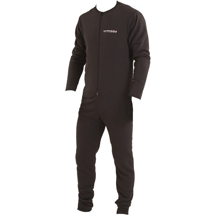 2021 Typhoon Lightweight Drysuit Underfleece Black 200101
