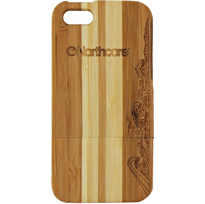 Northcore Apple iPhone 5/5S Wood Case Bamboo Striped NOCO75