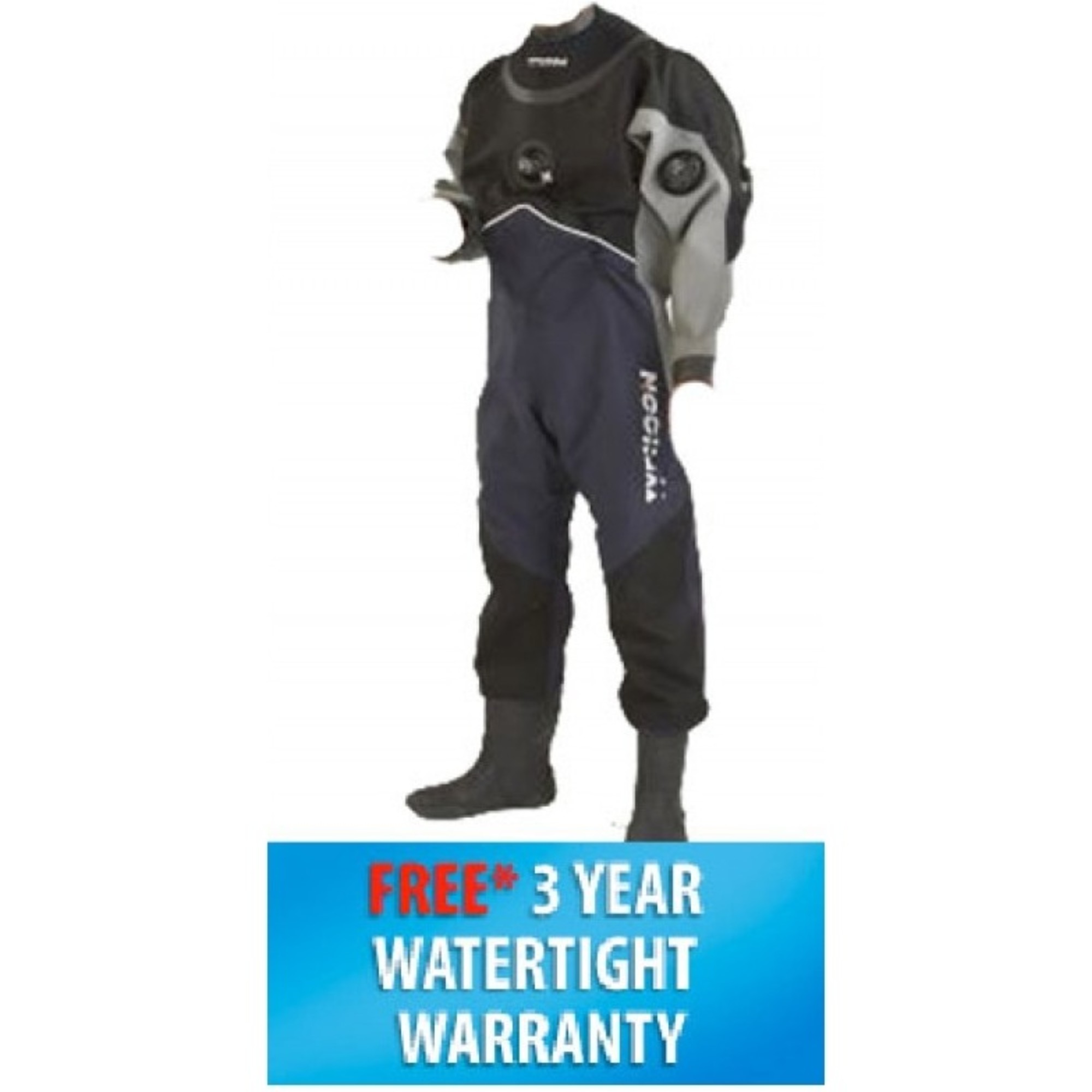 Typhoon Prosport Membrane Diving Drysuit RRP £520 LARGE BROAD UK 10/11 ...