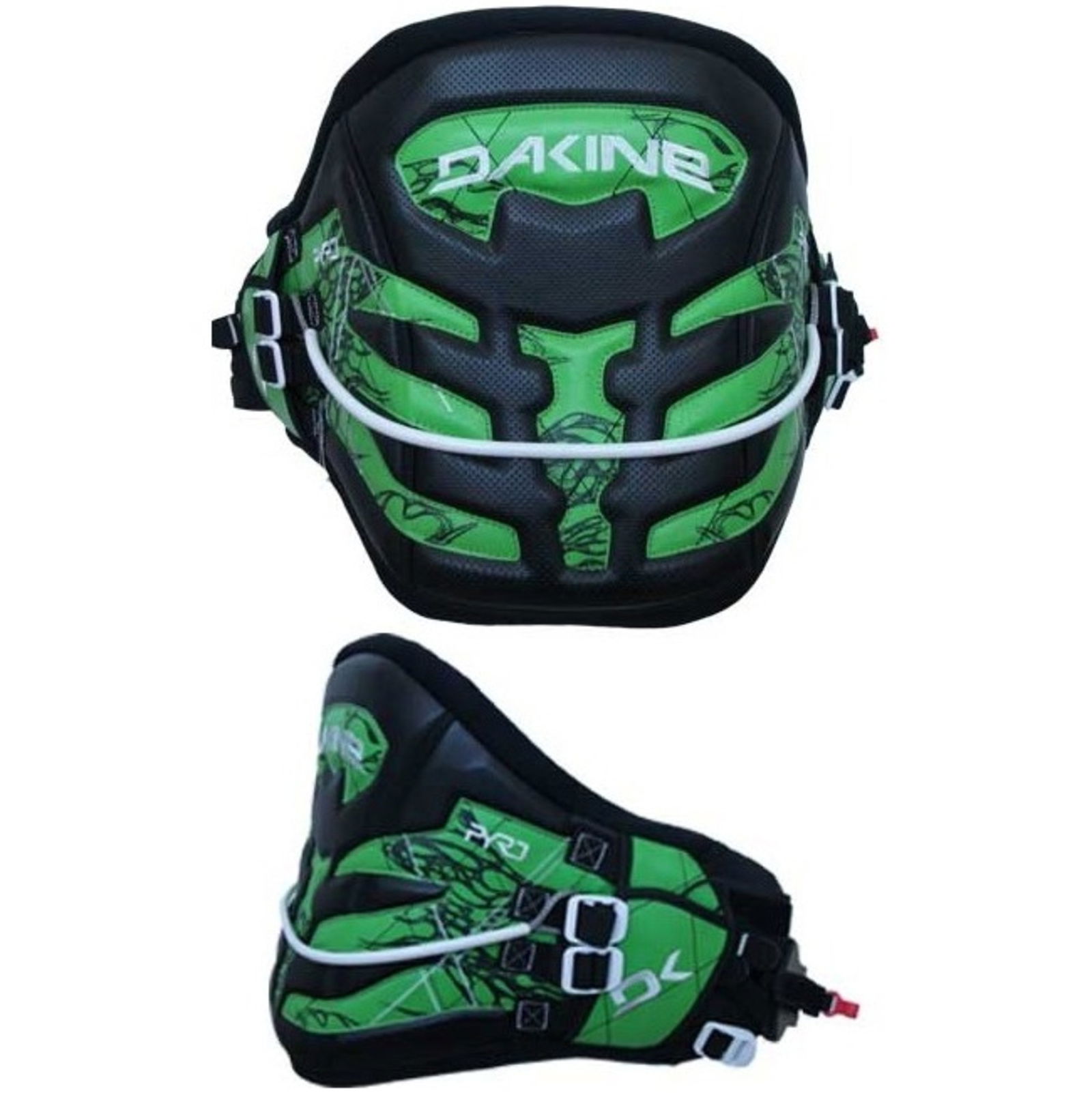 Dakine Pyro Waist Harness GREEN NEW 2012 Boardsports Kitesurfing