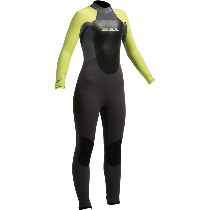 Gul Response 5/3mm Junior Wetsuit Graphite / Lime RE1218