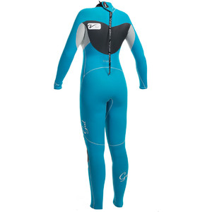 Gul Response Ladies 3/2mm GBS Wetsuit Turquoise / Silver RE1232