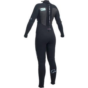 Gul Response 3/2mm Ladies Convertible Wetsuit in BLACK RE2306