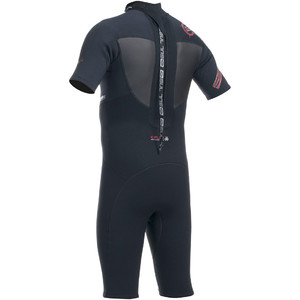 Gul Response 3/2mm Mens Shorty Wetsuit in Black RE3319