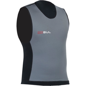 Gul 1.5mm Reversible Neoprene Wetsuit Vest Black / Grey RE7302-A5