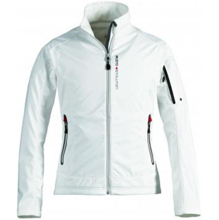 Musto LADIES Evolution Windjammer Jacket in White SE0111 Sailing Sailing Wetsuit Outlet