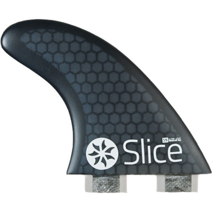 Slice Ultra Light Hex Core S3 Shortboard Fin Black SLI01F