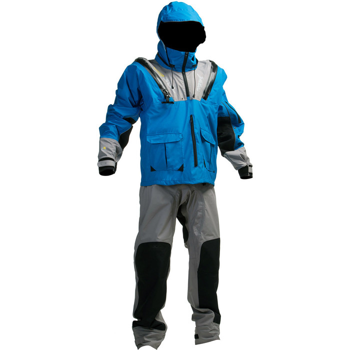 Gul Fugitive U-Zip Kitesurf Drysuit Blue / Ash SK0009 WAREHOUSE 2ND